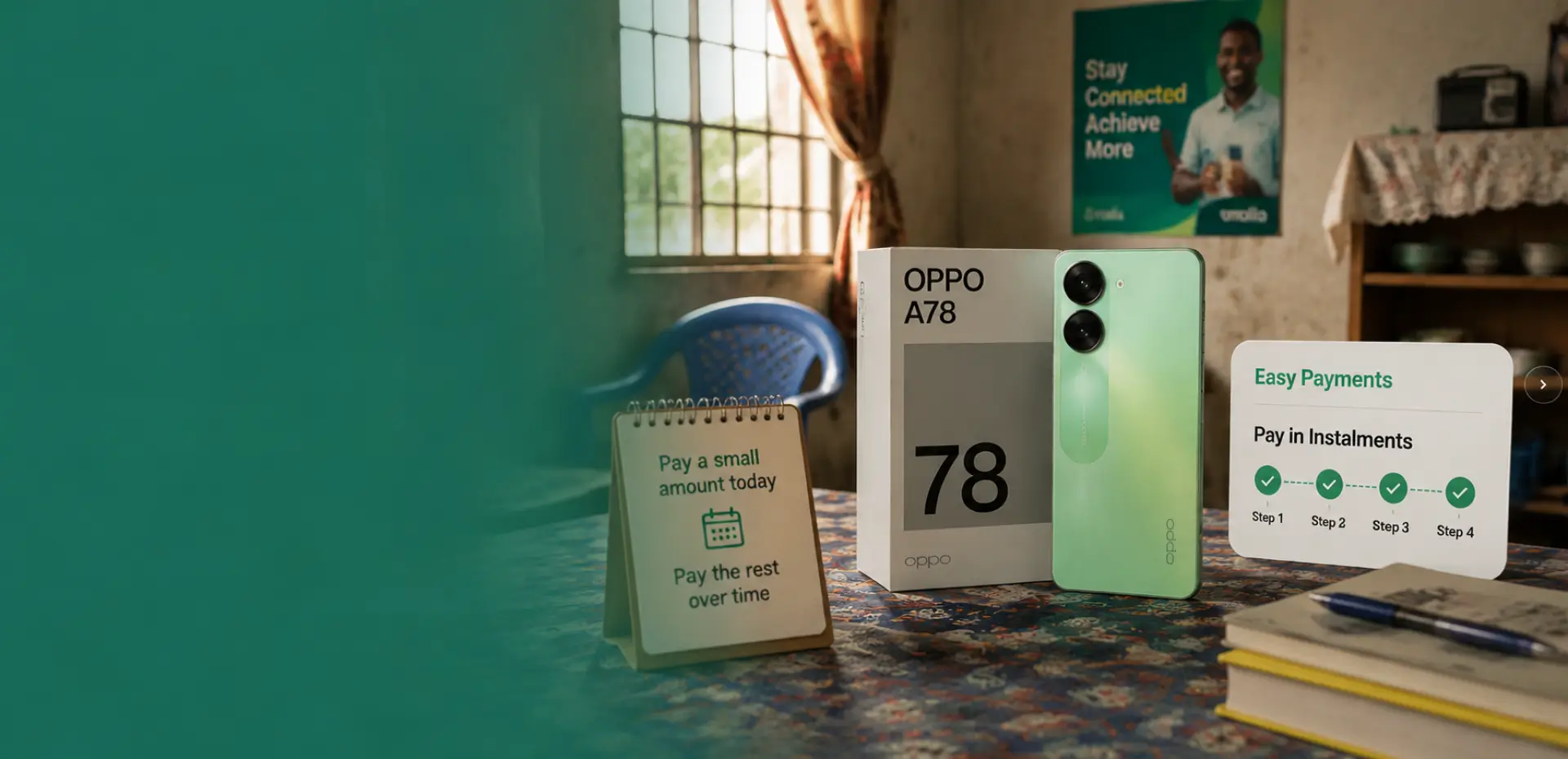OPPO smartphone available with easy installment payments